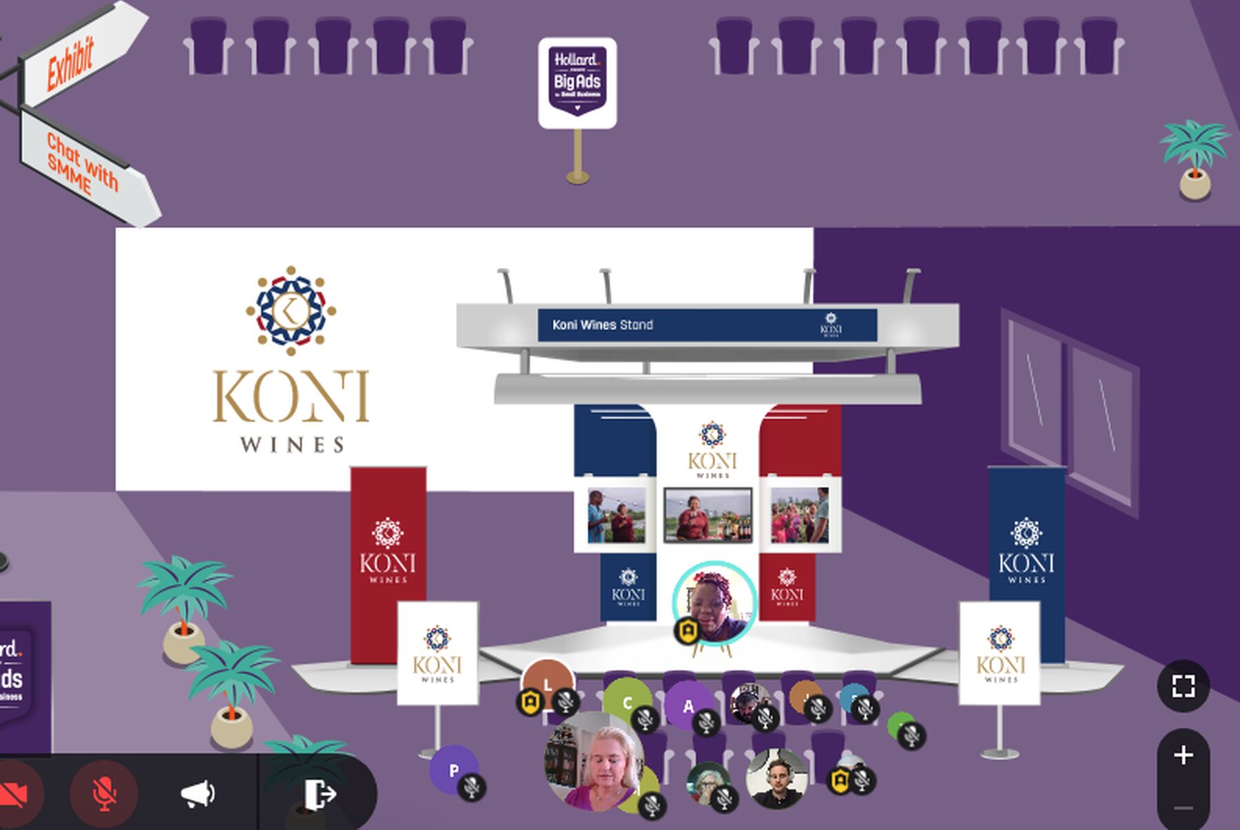 Koni Wines stand