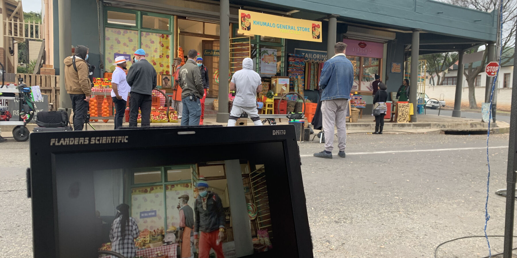 Shooting the sefa television advertisement