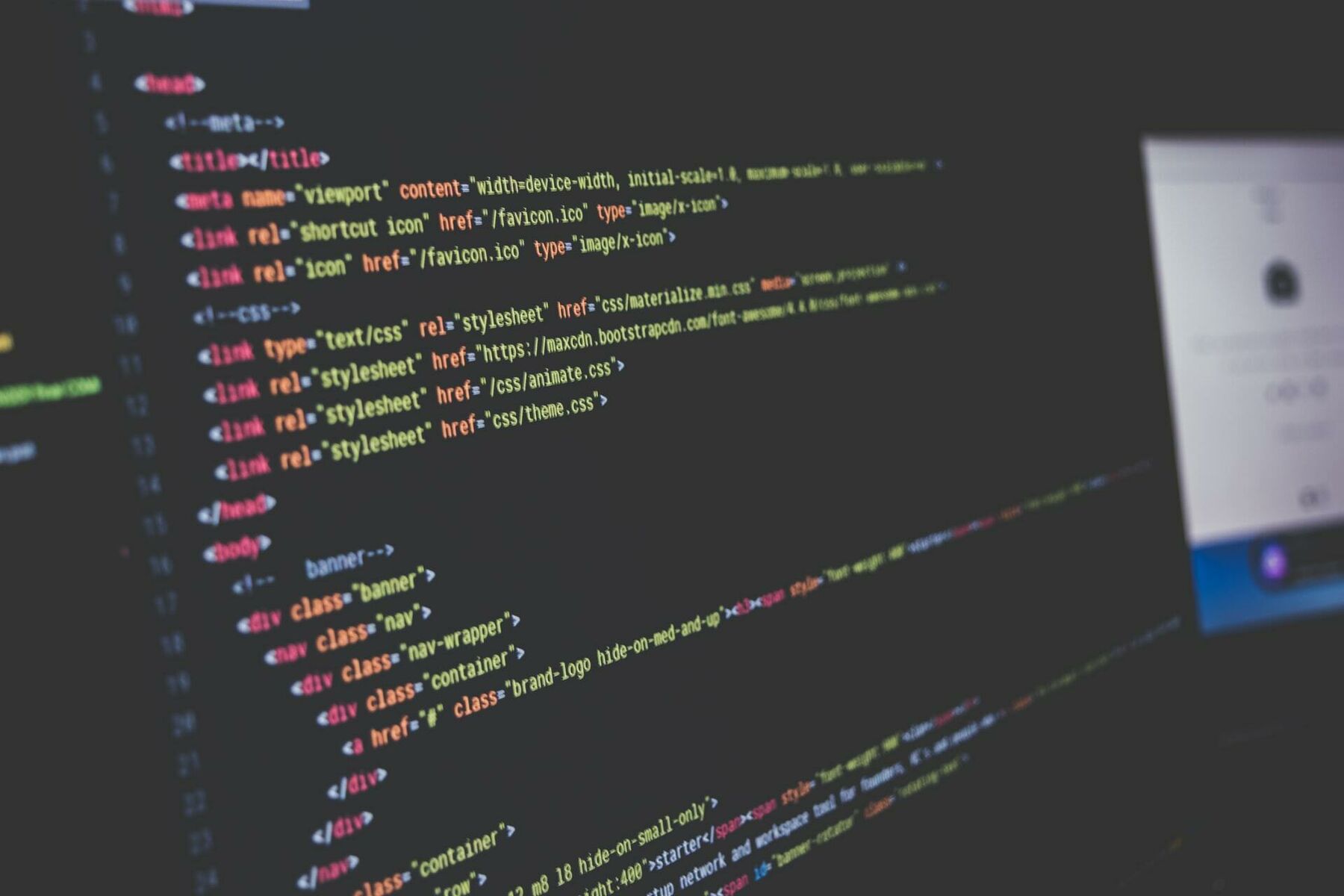 Source code illustration