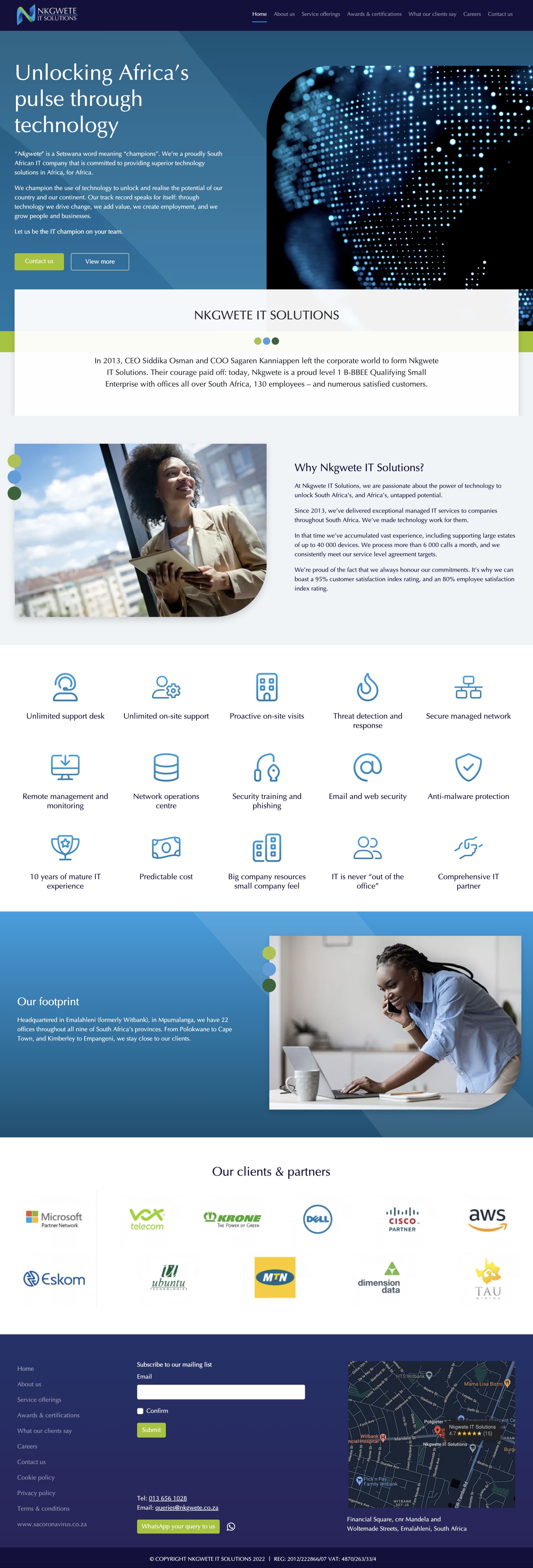 Nkgwete website