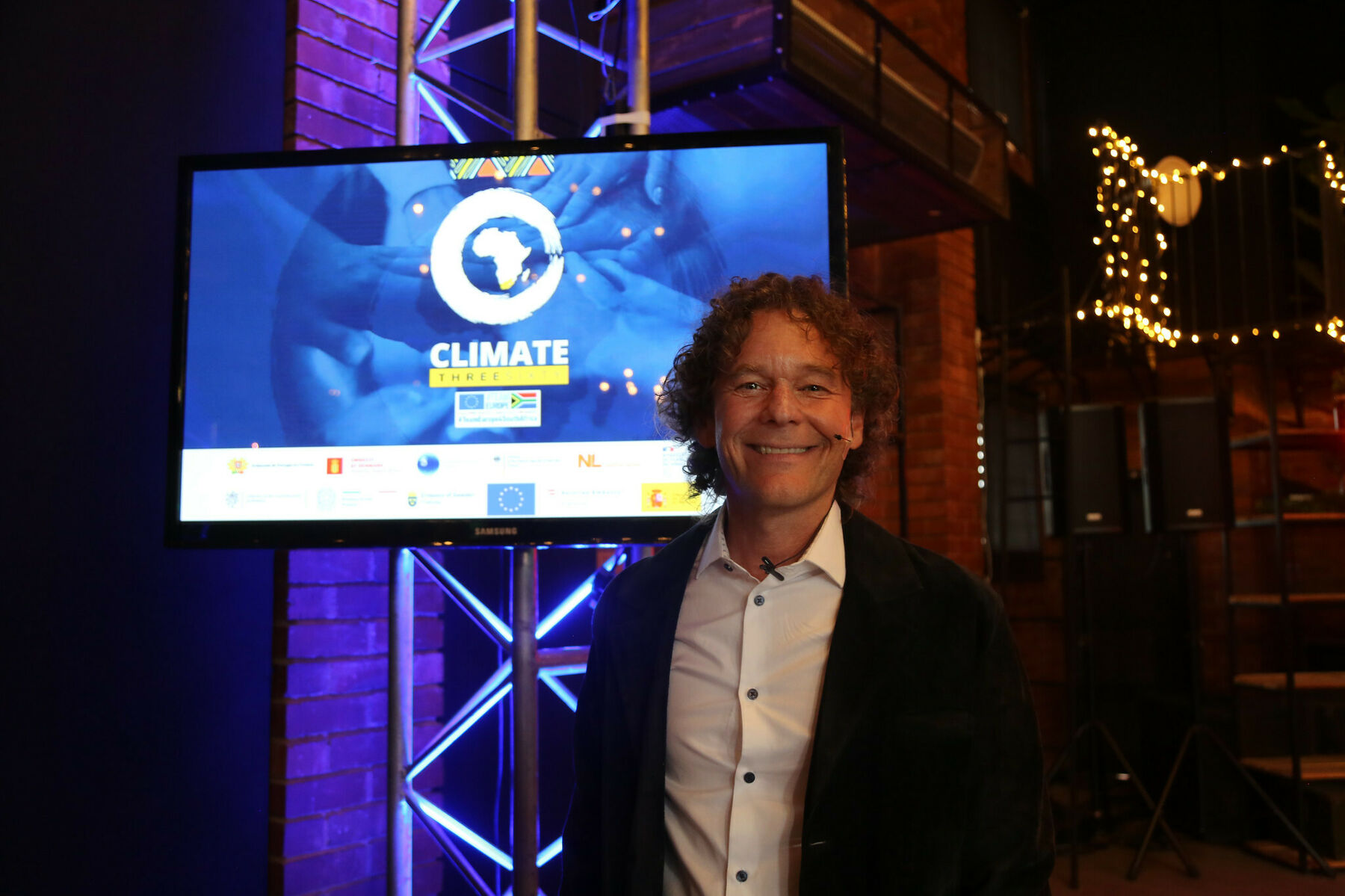 Albertus Louw at the Climate 360 event