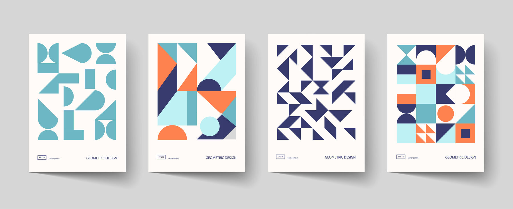 Use of simple, geometric shapes in design