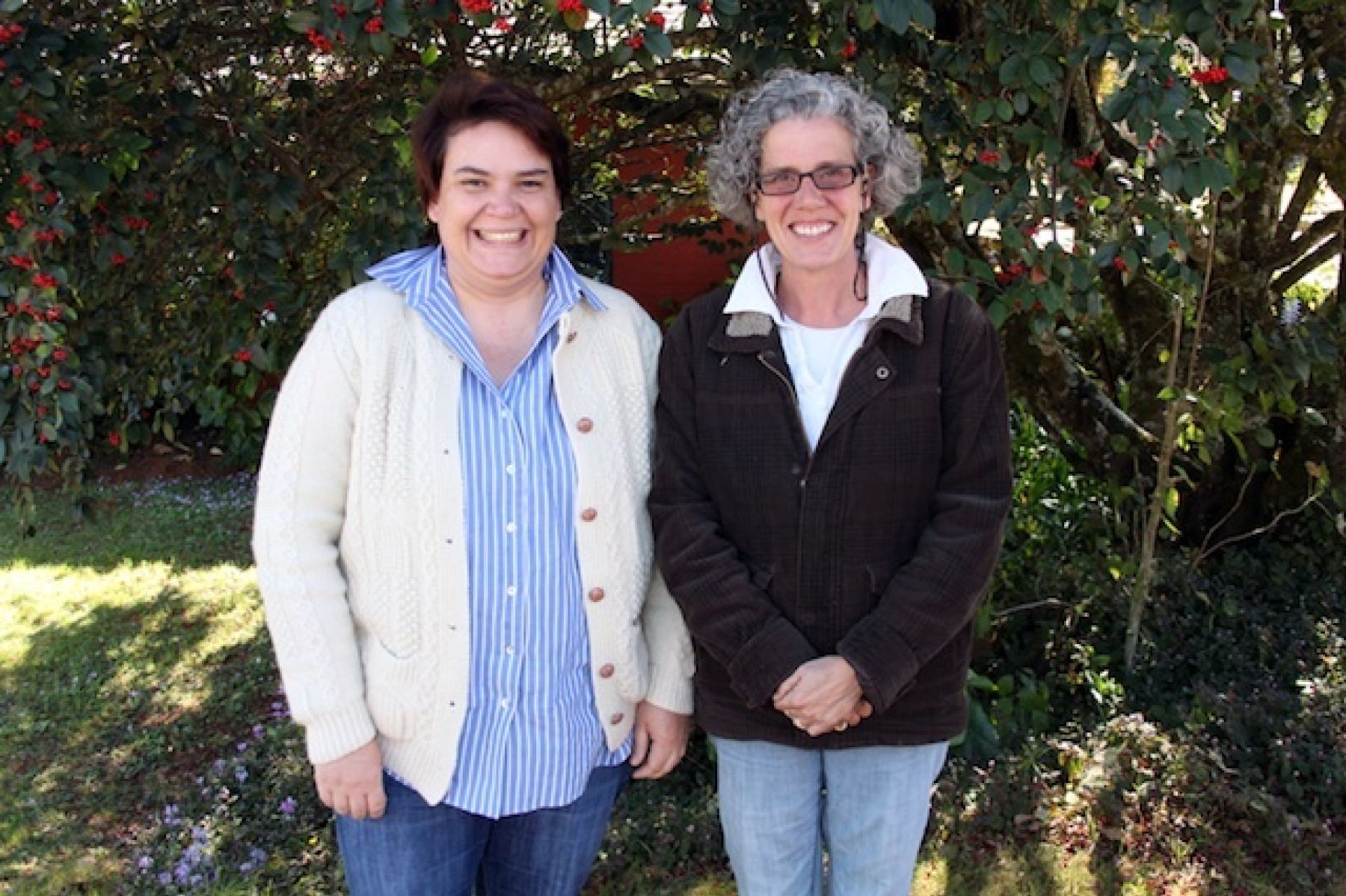 Tara Turkington Left And Lisa Sheard