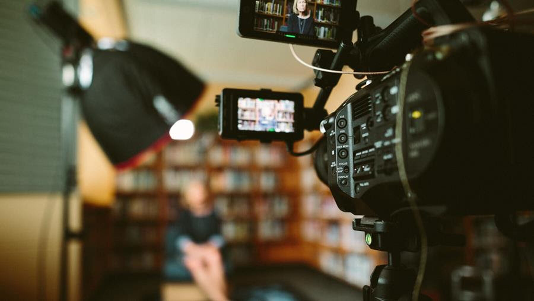 Filming in a Library