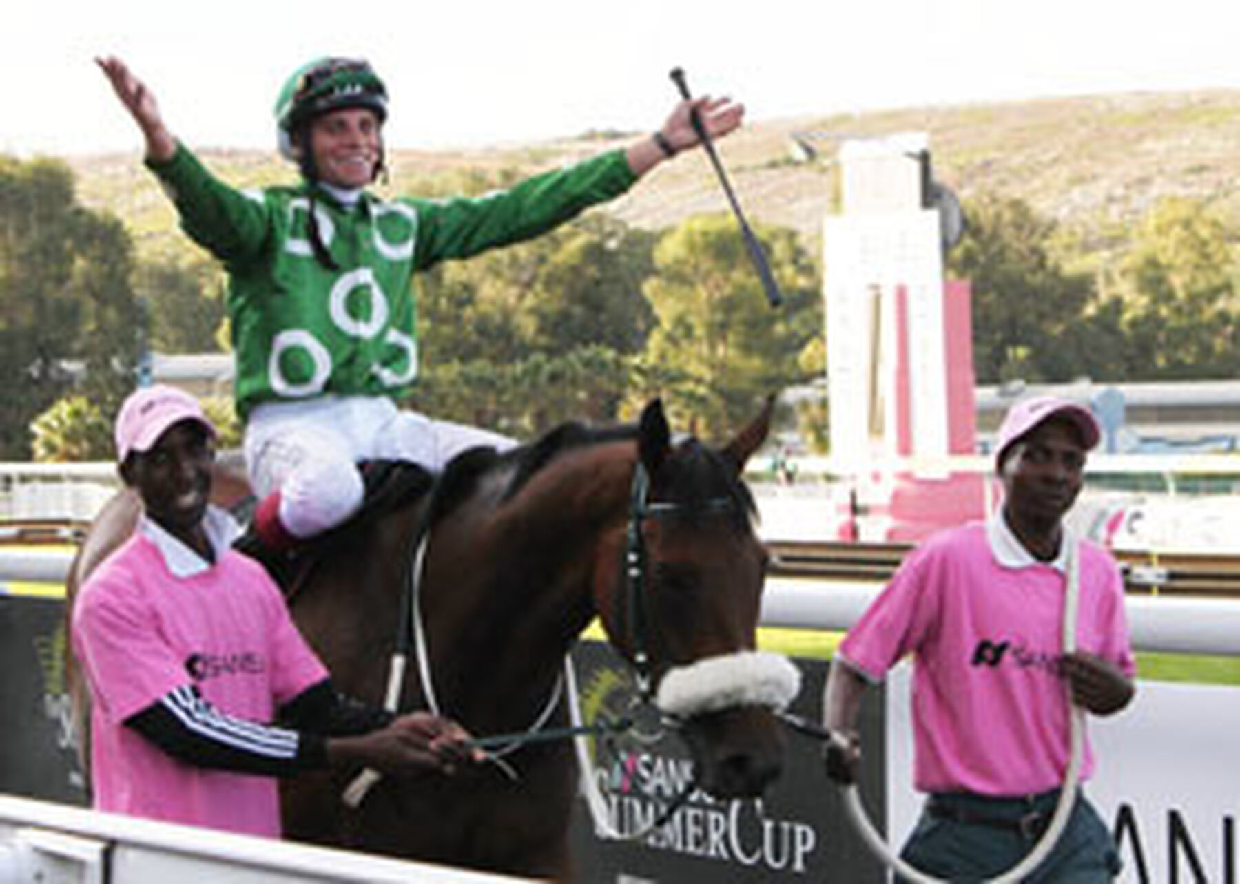 Victorious Gavin Serena