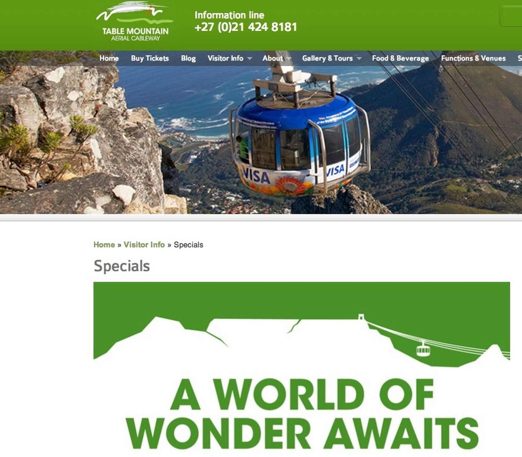 Table Mountain Ariel Cableway