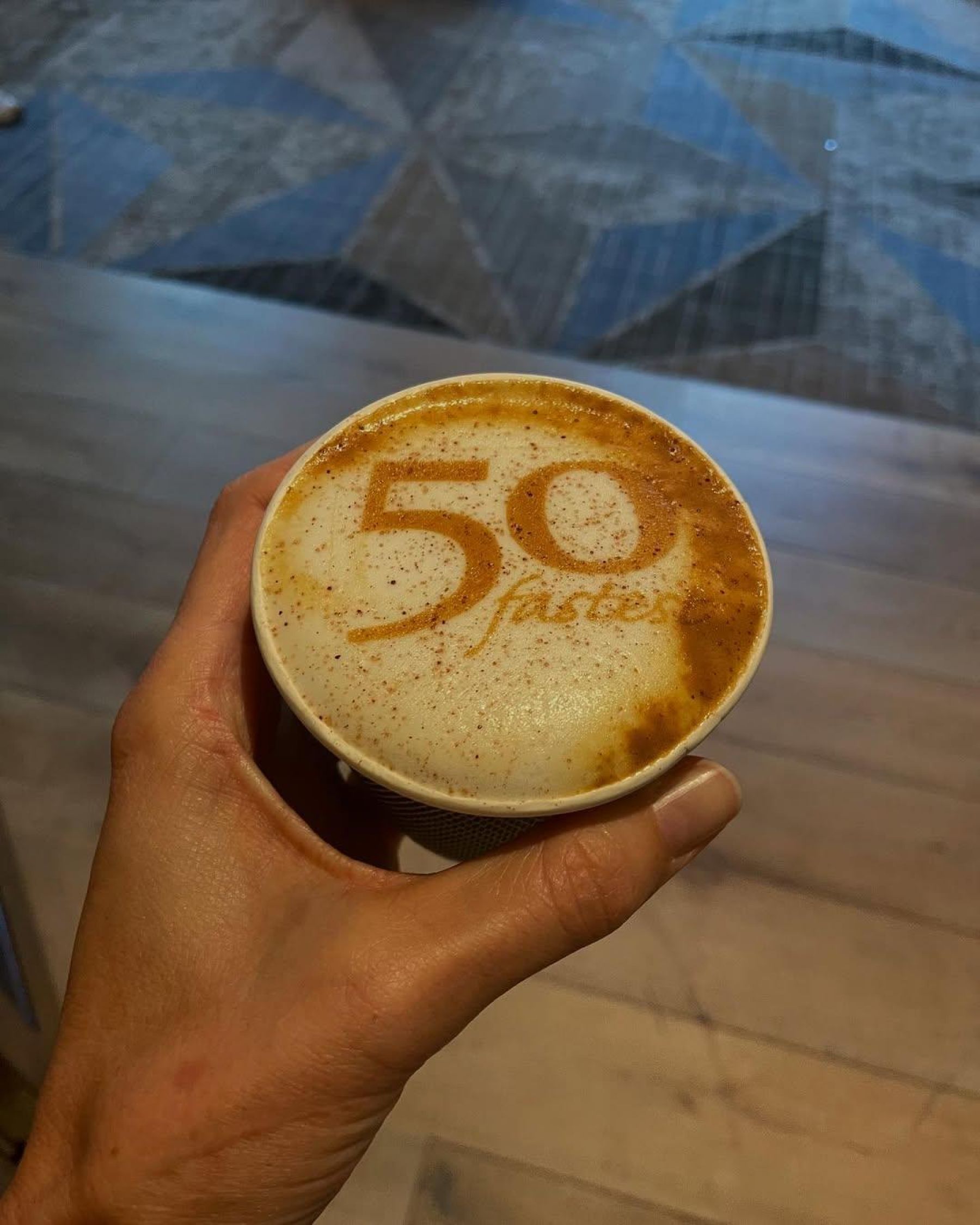 WPO50 Fastest Cup Of Coffee