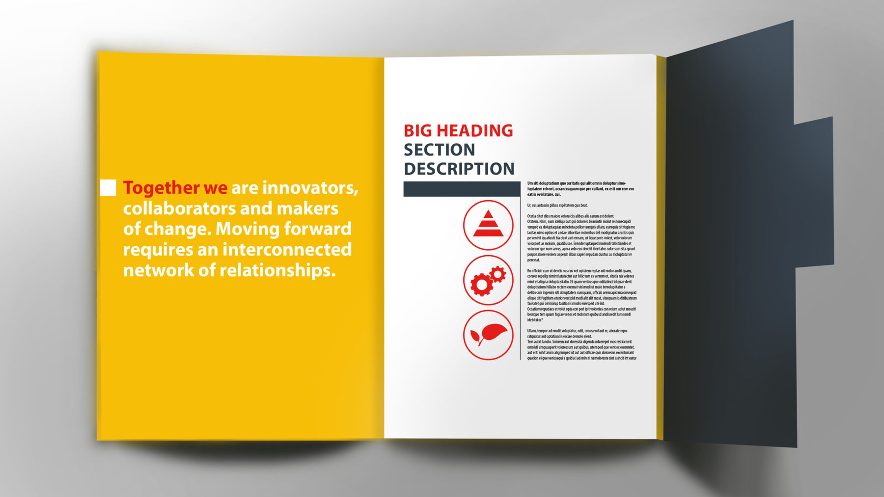 Look and feel of the South African Investment Conference 2018 prospectus