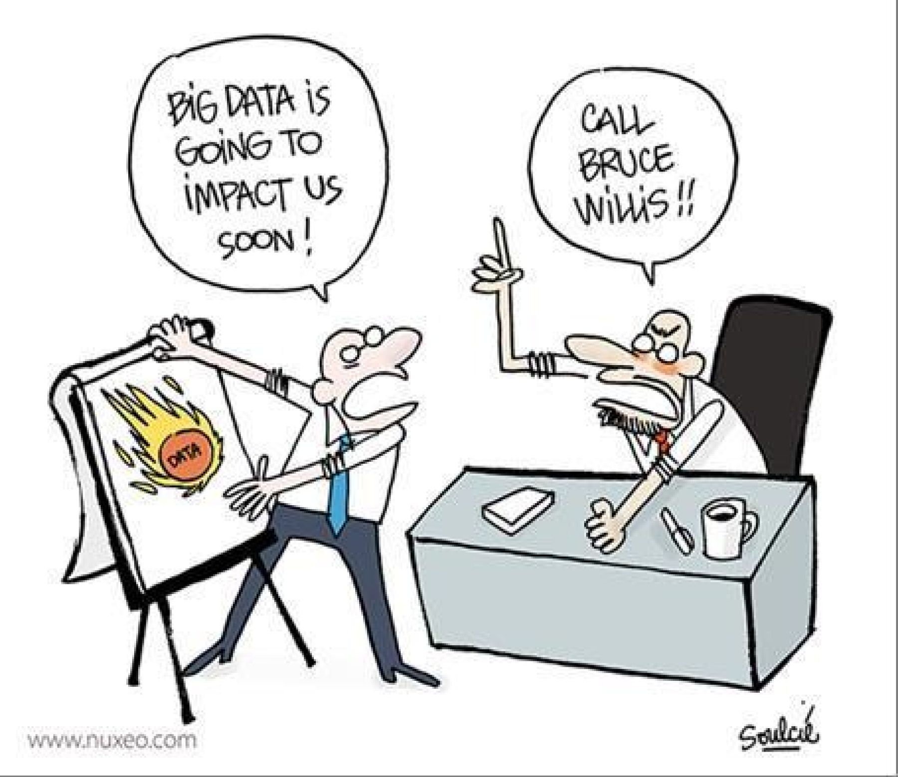 Big Data Cartoon