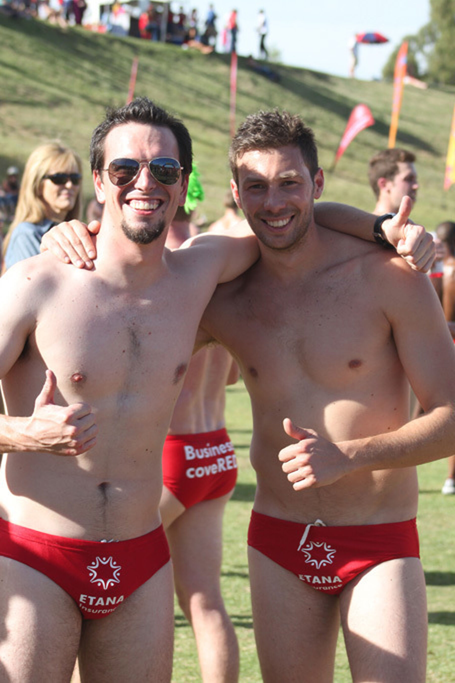 Stuart And Ryan At Finish